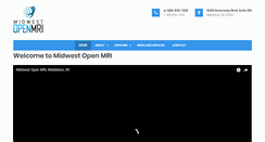 Desktop Screenshot of midwestopenmri.com