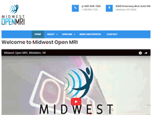 Tablet Screenshot of midwestopenmri.com